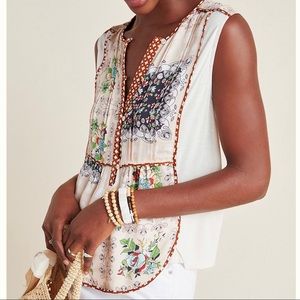 Anthropologie Bodhi Sleeveless Top